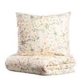 Pościel - Pościel GEA z mikrofibry w liście i kwiaty 220x200 + 2*70x80 cm 740480 - miniaturka - grafika 1