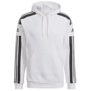 Bluzy męskie - Adidas Męska bluza z kapturem Sq21 Sw biały M GT6637 - grafika 1