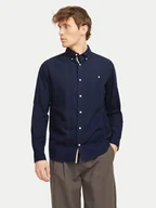 Koszule męskie - Jack&Jones Koszula Summer 12274599 Granatowy Regular Fit - miniaturka - grafika 1