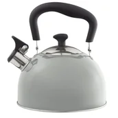 Czajniki na gaz - Czajnik z gwizdkiem Samba 2,2 l szary AMBITION - miniaturka - grafika 1