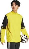 Bluzy męskie - Bluza męska adidas Squadra 25 Training Top żółta JP3387 L - miniaturka - grafika 1