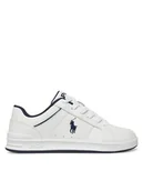 Buty dla dziewczynek - Polo Ralph Lauren Sneakersy Heritage RL02431101 Biały - miniaturka - grafika 1