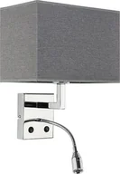 Lampy ścienne - Nowodvorski Hotel Led Gray 9302 9302 - miniaturka - grafika 1