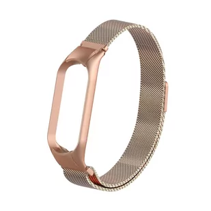 Bransoleta Pasek Milanese Xiaomi Mi Band 5 - Akcesoria do pulsometrów i zegarków sportowych - miniaturka - grafika 1