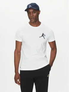 Lacoste T-Shirt TH1044 Biały Regular Fit - Koszulki męskie - miniaturka - grafika 1