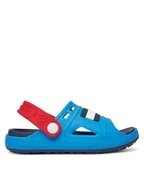 Buty dla chłopców - Tommy Hilfiger Sandały T3X2-33905-0083A S Niebieski - miniaturka - grafika 1