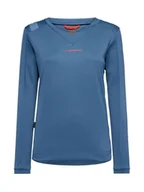 Koszulki sportowe damskie - LA SPORTIVA Koszulka funkcyjna "Ibaia" w kolorze niebieskim - miniaturka - grafika 1