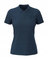 Koszulki i topy damskie - Koszulka damska polo T-shirt bawełniany Polówka Stedman ST9160 Navy Blue XS - miniaturka - grafika 1