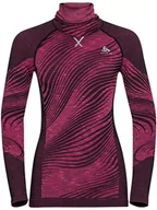 Koszulki sportowe damskie - Odlo Koszulka funkcyjna "Blackcomb Eco" w kolorze różowym - miniaturka - grafika 1
