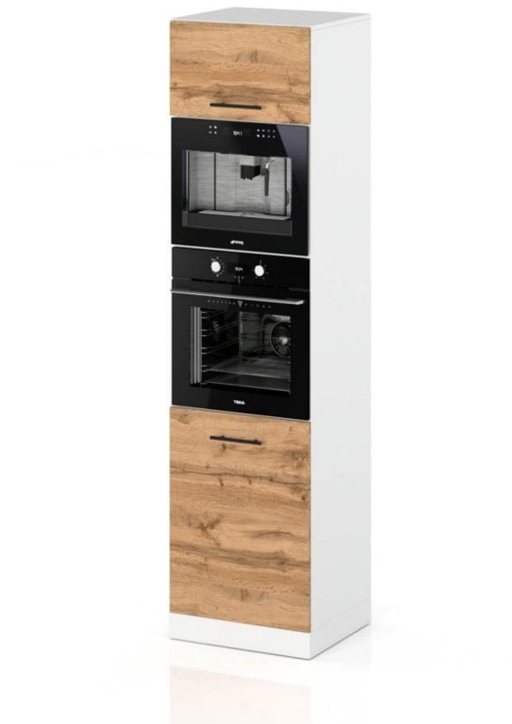 Słupek Kuchenny 3 Szuflady 60cm Piekarnik S60ms3 Spremium Dąb Sonoma