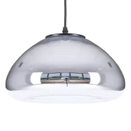 Lampy sufitowe - Lampa wisząca Victory Glow - kolor srebrny - ST-9002M chrome - miniaturka - grafika 1