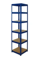 Szafy i regały magazynowe - Regał Helios magazynowy metalowy HNN_213X040X40_6_0WZ ilość półek 6 nośność 175 kg / Wamar-Sosenka - miniaturka - grafika 1