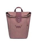 Plecaki - Plecak miejski damski Vuch Lutine ciemnoróżowy uniwersalny - miniaturka - grafika 1