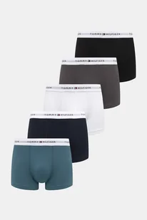 Tommy Hilfiger bokserki 5-pack męskie kolor zielony UM0UM03432 - Majtki damskie - miniaturka - grafika 1