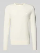 Swetry męskie - Sweter z dzianiny o kroju regular fit z mieszanki bawełny i kaszmiru - miniaturka - grafika 1