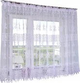 Firany - FIRANKA GOTOWA Z HAFTOWANEJ MARKIZETY 300X150 - miniaturka - grafika 1