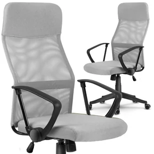 Sofotel Fotel biurowy z mikrosiatki Sofotel Sydney jasnoszary glob1-2451-0 - Fotele i krzesła ogrodowe - miniaturka - grafika 1