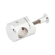 Meble modułowe i akcesoria - Uchwyt przelotowy 16 x 32 chrom - miniaturka - grafika 1