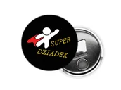 Korkociągi i otwieracze - Otwieracz do butelek na dzień dziadka - Super Dziadek - 1 szt. - miniaturka - grafika 1