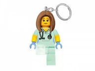 Breloczki dla dzieci - Brelok LEGO Pielęgniarka LGL-KE156 z latarką - miniaturka - grafika 1