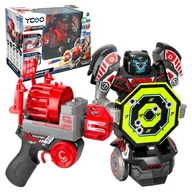 Roboty dla dzieci - Silverlit Robo Rapidfire Robot Zdalnie Sterowany 2w1 5+ - miniaturka - grafika 1