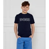Koszulki dla chłopców - BOSS Kidswear T-shirt | Regular Fit - miniaturka - grafika 1