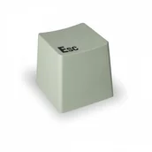 Taborety i hokery - B2B Partner Plastikowy taboret BUTTON, zielony 488035 - miniaturka - grafika 1