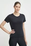 Koszulki sportowe damskie - Under Armour t-shirt do biegania Streaker kolor czarny - miniaturka - grafika 1