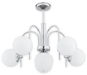 Lampy sufitowe - Lemir Ape żyrandol 6 pł. / chrom | Wysyłka za 0 zł O2856 W6 CH - miniaturka - grafika 1