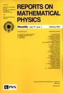 Czasopisma - Reports on Mathematical Physics 91/1 - miniaturka - grafika 1