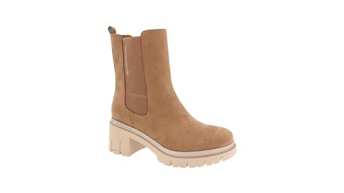 TOM TAILOR Damskie 6390410002 Chelsea kozaki, piaskowe, 37 EU, Dksand, 37 EU