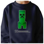 Bluzy dla dziewczynek - BLUZA DZIECIĘCA MINECRAFT 104 DLA DZIEWCZYNKI CHŁOPCA JAKOŚĆ - miniaturka - grafika 1