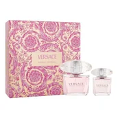 Zestawy kosmetyków damskich - Versace Bright Crystal Zestaw Edt 90 ml + Edt 30 ml - miniaturka - grafika 1