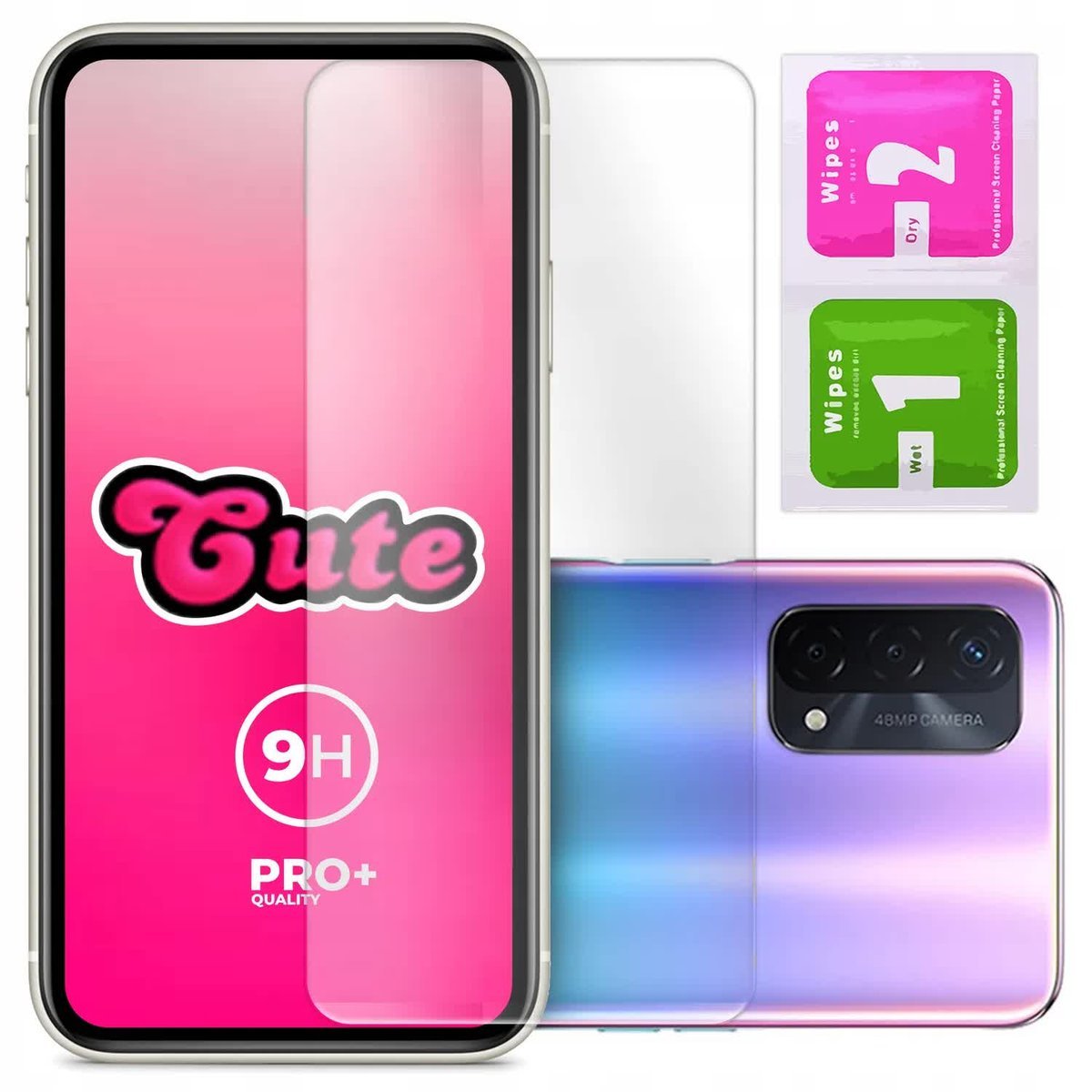 SZKŁO HARTOWANE OCHRONA EKRANU 9H do OPPO A74 5G