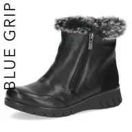 Botki damskie - Caprice botki czarne zimowe ocieplane wodoodporne Dascha  [26408-43-019] [Rozmiar: 40] - miniaturka - grafika 1