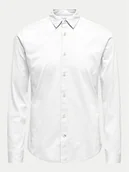 Koszule męskie - Only & Sons Koszula Robin 22031023 Biały Slim Fit - miniaturka - grafika 1