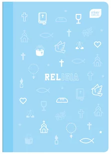 Interdruk Zeszyt A5/60k kratka Religia Pp Int Fol A 10 - Zeszyty szkolne - miniaturka - grafika 2