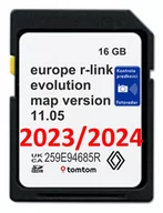 Mapy GPS - MAPA RENAULT R-LINK EVOLUTION 2024 11.05 EU RADARY Espace Kangoo Koleos Laguna Mascott Megane Traffic - miniaturka - grafika 1