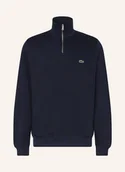 Bluzy męskie - Lacoste Bluza Dresowa Typu Troyer blau - LACOSTE - miniaturka - grafika 1