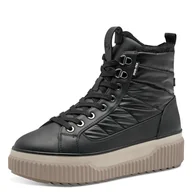 Śniegowce damskie - Tamaris Damskie buty WL Lace Boot 1-26277-45 śniegowce, czarne, rozmiar 38 EU, czarny, 38 EU - miniaturka - grafika 1