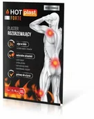 Akcesoria medyczne - Plaster rozgrzewający HOT PLAST 18 x 12cm, 1 szt. - miniaturka - grafika 1