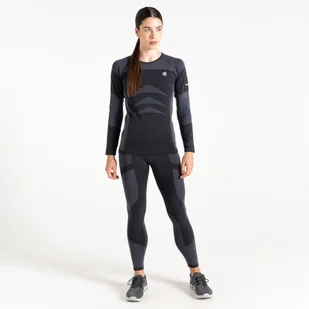 Dare 2b Damska bielizna termoaktywna komplet In The Zone Black, Rozmiar: L/XL - Bielizna sportowa damska - miniaturka - grafika 1