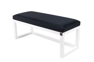 Emra Wood Design, Ławka na buty LPG-2 90 cm, białe siedzisko gładkie, grafitowy - Ławki do przedpokoju Emra Wood Design, Ławka na buty LPG-2 90 cm, białe siedzisko gładkie, grafitowy - Ławki do przedpokoju - miniaturka - grafika 1