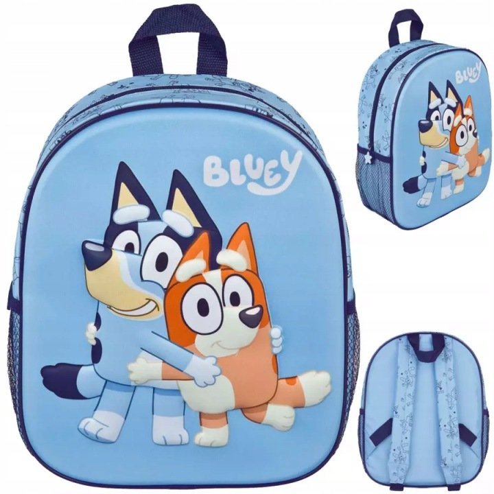 Undercover Plecak do Przedszkola Wycieczkowy 3D Bluey BLUE7629