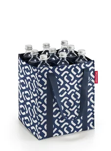 Torba na butelki z przegrodami Reisenthel Bottlebag - signature navy - Torby i wózki na zakupy - miniaturka - grafika 1