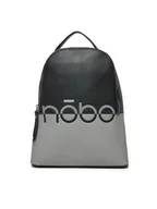 Plecaki - Nobo Plecak BAGT230-K020 Czarny - miniaturka - grafika 1