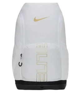 Nike Plecak unisex NK VARSITY ELITE BKPK, biały/czarny/metaliczny złoty, jeden rozmiar, Biały/czarny/metaliczny złoty, Jeden rozmiar, Klasyczny - Plecaki - miniaturka - grafika 1