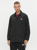 Odzież trekkingowa męska - adidas Kurtka przejściowa Coach IA6371 Czarny Regular Fit - miniaturka - grafika 1