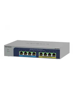 Netgear MS108UP-100EUS MS108UP Nie zarządzany 2.5G Ethernet (100/1000/2500) Obsługa PoE - Switche - miniaturka - grafika 1