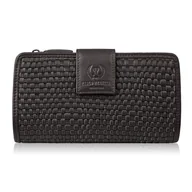 Portfele - Portfel damski skórzany ciemnobrązowy handmade RFID Paolo Peruzzi - miniaturka - grafika 1